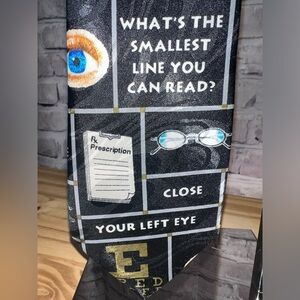 *2/$20* Steven Harris Handmade Vision Eye Doctor Tie